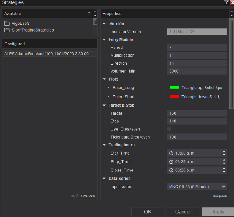 Volume Breakout - Automatic Strategy - Imagen 6